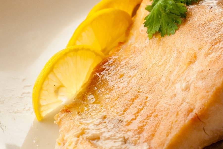 Baked Butter Salmon